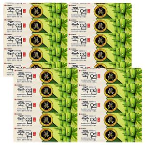 엘지생활건강 죽염 오리지날 진 치약 160g 20개