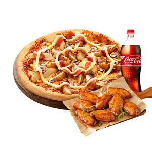 [도미노피자] (오리지널)포테이토 L + 웨스턴 핫 윙 +