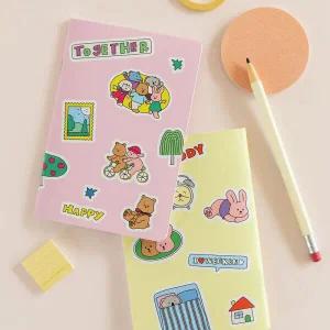 아트박스/문구앤토이스 마이 버디 미니 노트 2P - Point sticker (Grid)