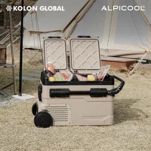 X울트라35 샌드베이지 캠핑냉장고 차량용냉장고 코오롱수입 차박 휴대용 이