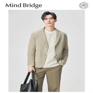 코듀로이 자켓 재킷 셔츠 남방 골덴 캐주얼 점퍼 잠바 마인드브릿지 2025년 초봄 가을 남성 비즈니스 정장