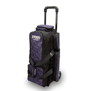 3 볼 썬더 볼링백 - 추상 퍼플/블랙