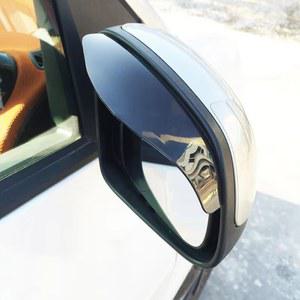 창문빗물막이 2Pcs 자동차 백미러 바이저 배플 레인 쉴드 눈썹 미러 디플렉터 커버 액세서리 Smart 451 453 fortwo forfour