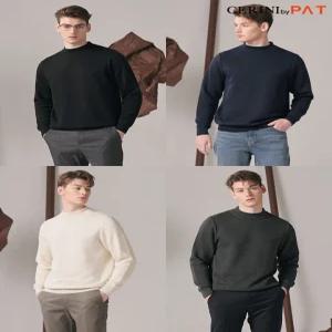 [CERINI by PAT][비밀특가] 남성 모크넥 니트 4종 세트 24w