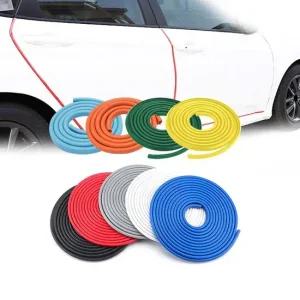 D21 도어엣지몰딩 10M 고무망치 스탠재질 도어가드 문콕방지도어가드 자동차문콕방지