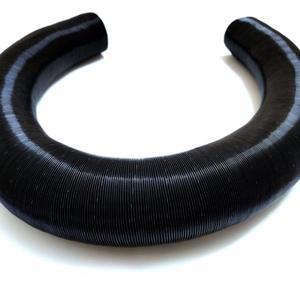 25/42/60/75mm 자동차 에어 히터 덕트 파이프 호스 라인 블랙 디젤 주차 공기 흡입 배기