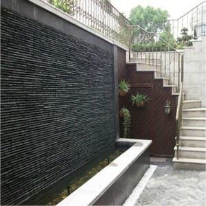 모조 석재 타일 데크 판넬 카본 테라스 보드 외벽 화장실 마감재 1200x600mm 건축 벽돌 옥상 블랙 외부 자연석 시공 꾸미기