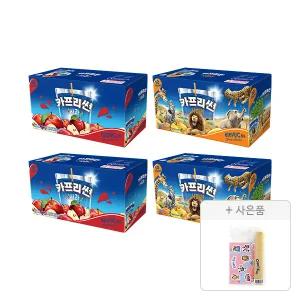 카프리썬 사과 200ml, 10입 , 2개 + 사파리 200ml, 10입 , 2개 (총 40개) + 증정 (색연필 & 스티커 굿즈, 1개)