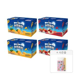 카프리썬 오렌지 200ml, 10입 , 2개 + 사과 , 10입, 2개 (총 40개) + 증정 (색연필 & 스티커 굿즈, 1개)