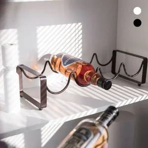 [골드스마일]블럭형 철재 데일리 4구 와인랙 클래식 와인거치대 홀