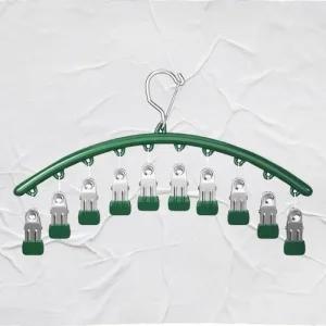 집게형 걸이 빨래걸이 욕실 회전식 스텐 걸이