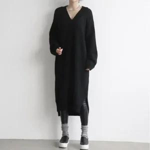 [아우트]롱 레이어드 하객원피스 옆트임 하객룩