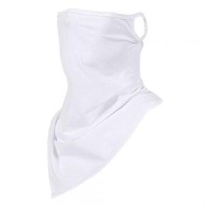 [OFKN6R81]윈드 메쉬 롱 멀티스카프 화이트 스포츠 넥워머