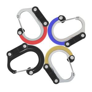 소형 야외 캐러밴 버클 물병 등반 분해 360도 빠른 암벽 캠핑 회전