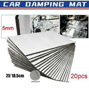 향상된 차량 조용함과 편안함을위한 자동 방음 단열 매트 후드 소음 데드닝 패드 5/10mm