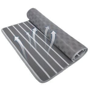 미끄럼 방지 바닥이 있는 리제이비 통기성 개 상자 매트, 3D 에어 메시 애완동물 상자 패드, 끈적이지 않는 개 수면 매트, 애완동물 매트, 개 수면을 위한 세탁기 사용 가능한