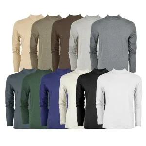 [홈쇼핑 판매상품] 겨울 남성 기모 하프넥 티셔츠 11종택1