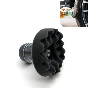 요르핍 타이어 샤인 어플리케이터, 리유저버 및 펌프 시스템이 통합된 재사용 가능한 소프트 드레싱 어플리케이터 패드, 잡기 쉬운 그립감을 갖춘 자동차 디테일 도구, 대부분의 샤인을 위한 범용 블랙