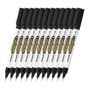 Q 모나미 네임펜X 흑색 12자루 0 4mm