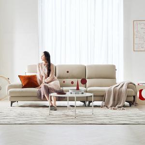 [자코모] 비엔토 4인 천연면피 소가죽 소파