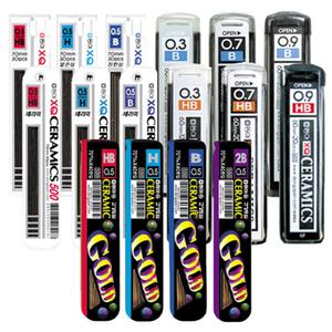 [디노테크] 샤프심 모음/펜텔/아인/스테들러/미쯔비시/동아 [0.3/0.5/0.7/0.9]