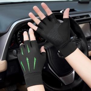 반장갑(그린) 쿨링 스포츠 와일드 논슬립 남성