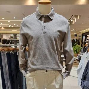 [올젠](의정부점)시그니처 멜란지 긴소매 카라티 7컬러  F1TT1301