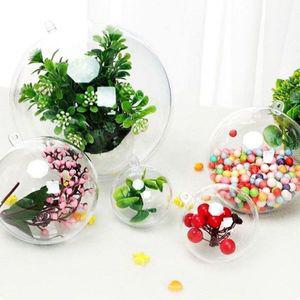 [오너클랜]트리 꾸미기 원형 투명한 볼 캡슐 플라스틱 3cm