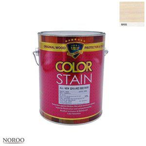 [기타]올뉴 칼라스테인 목재용 오일스테인 3.5L 화이트 (WFHLZ6C)