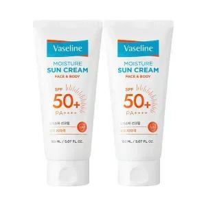 바세린 모이스처 선크림 150ml, 2개