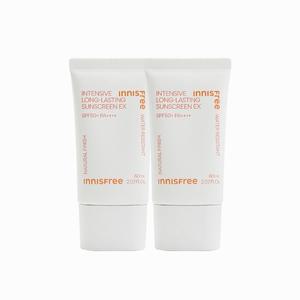 이니스프리 인텐시브 롱래스팅 선스크린 EX 60ml (SPF 50+) 2개