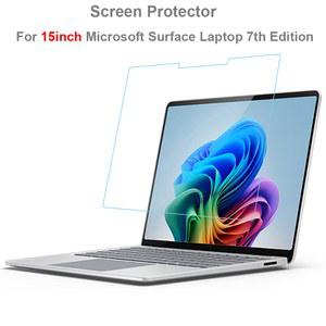 Microsoft Surface Laptop 7 15 인치 화면 보호기 HD 9H 0.3MM 유리 Laptop7 투명 보호 필름