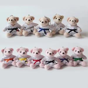 [갓샵]주짓수 도복 곰돌이 인형 키링 승급 선물 [Oss 주지수 굿즈 벨트 커플 열쇠 가방 커플] 고리