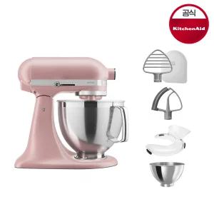 키친에이드 반죽기 4.8L 아티잔 스탠드믹서 195 (드라이로즈/5KSM195PSWDR)