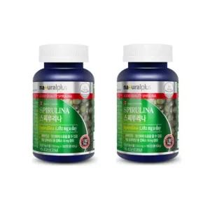 내츄럴플러스 스피루리나 엽록소  180정 X2개