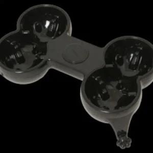 샤샤 강아지 밥그릇 물그릇 급체방지 급식기 블랙 강아지급수기