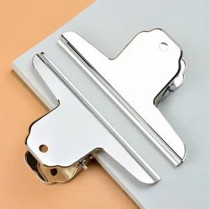 고품질 스텐 집게 클립 서류 종이 악보 페이퍼 넓은 대형 철자료 (WFK78NO)