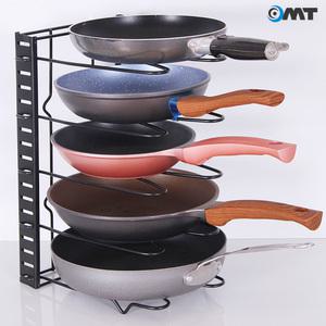 5단 수납 후라이팬정리대 냄비 그릇 싱크대 주방선반 OKA-P29