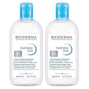 바이오더마 하이드라비오 H2O Hydrabio 클렌징워터 500ml 2개