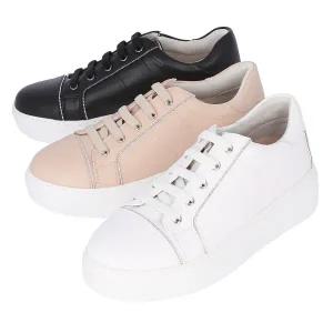 [롯데백화점]슈스파 소다 글로벌 슈스파 여성 발편한 스니커즈 CLF306 (블랙,화이트,베이지)