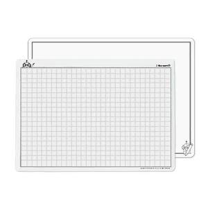 [아이스크림몰]NEW 썼다 지우는 격자형 화이트보드판 (32x23cm) 수업 활동 교구 미니 칠판