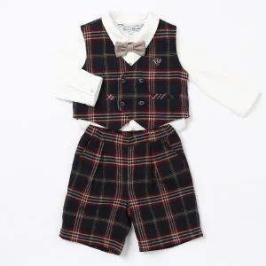 [롯데백화점]타티네쇼콜라 펄체크정장상하(돌정장선물세트) TTMWXT133N