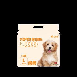 도차차 배변 패드 강아지 애견 50g, L (60 x 76cm) SAP 3g, 50매