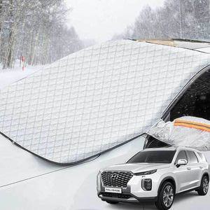 [제이커머스]팰리세이드 성에방지 앞유리커버 자동차 앞유리 덮개 성애제거 성에방지커버 성에제거 앞유리