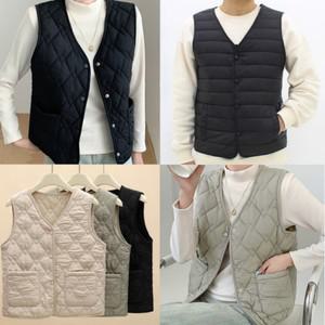 [도매라인]*재고할인 양모패딩조끼 남녀공용 양모조끼 패딩조끼 누빔조끼 양모 베스트 겨울 이너 방한조끼