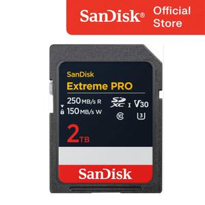 샌디스크 SD카드 익스트림 프로 V30 2TB 2테라 SDXXD 캐논 소니 니콘 메모리 ENL