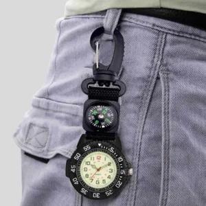 카라비너 기능성시계 등산시계 다용도시계 낚시시계 (WFFSKPV)