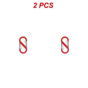 S자형 카라비너 금속 더블 후크 카라비너 키체인 소형 용수철 클립 캠핑 낚시 여행용