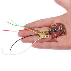 4CH RC 리모컨 회로 PCB 송신기 리시버 보드 안테나 라디오 시스템 포함 차량 액세서리