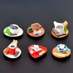 [JHQSJVCL_52AJ]커피 피규어 고양이 소품 카페 인테리어